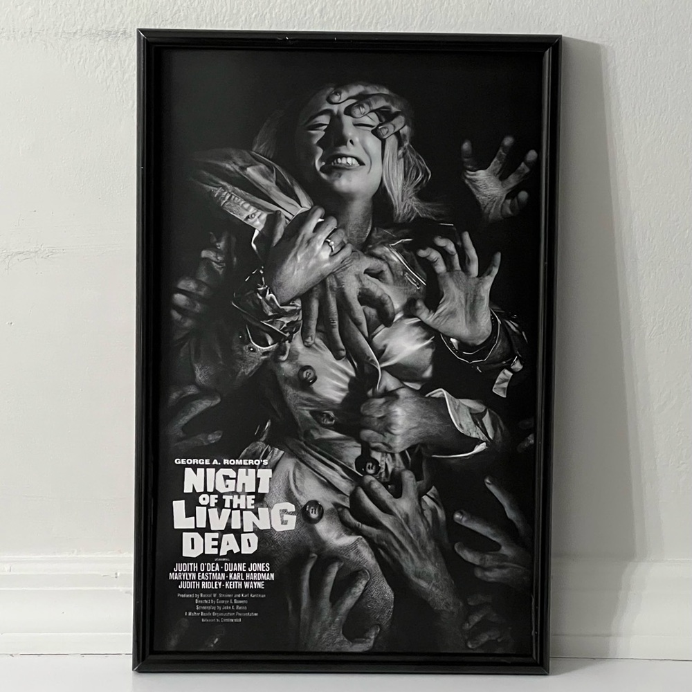 Night Of The Living Dead Horror Movie Poster